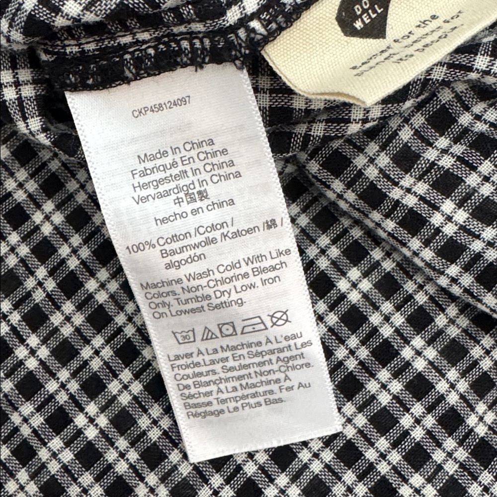 Madewell Swenson Popover Shirt in Double-Faced Gingham - Picture 9 of 10